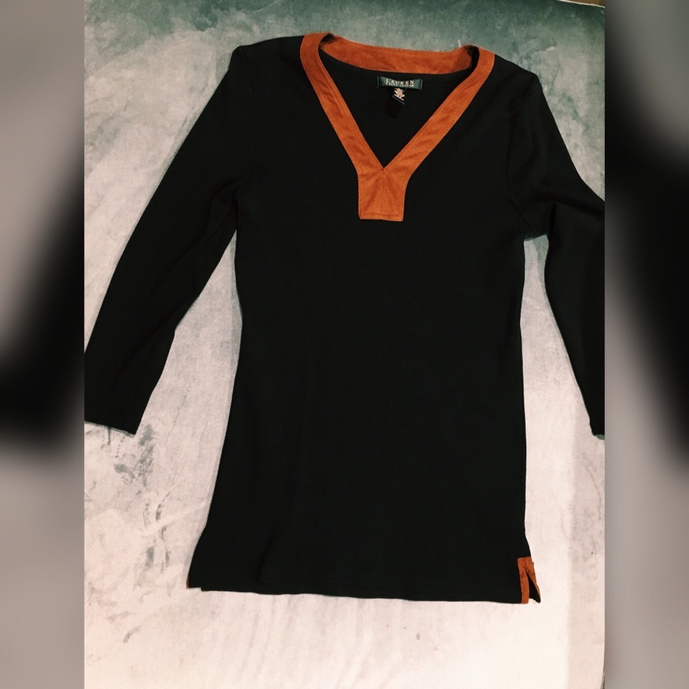 RALPH LAUREN Black Tunic